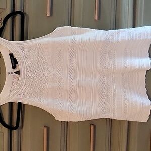 WHBM dressy sleeveless top Size S